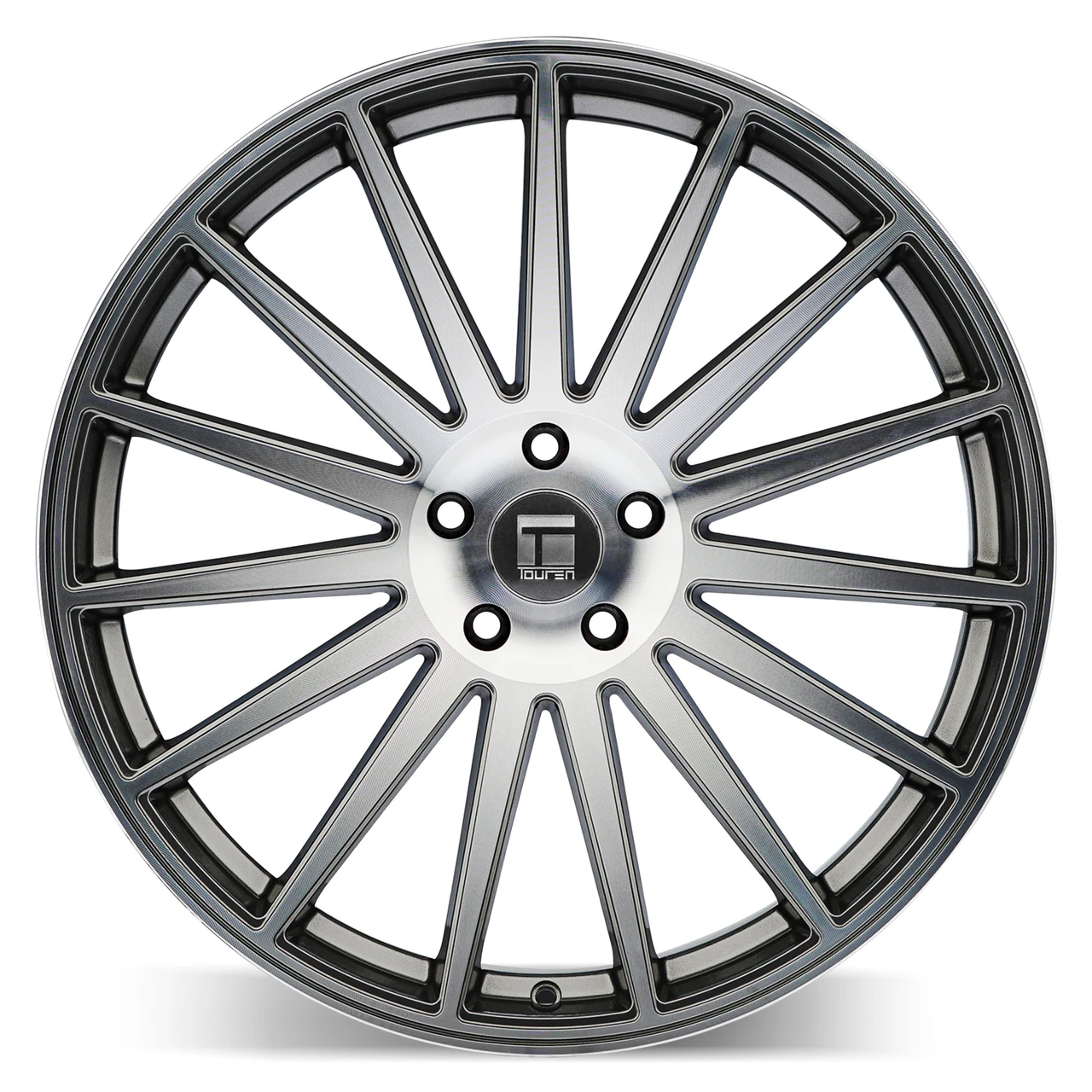 Touren TR92 3292 Gloss Graphite/Machined Face Wheels — product image 2