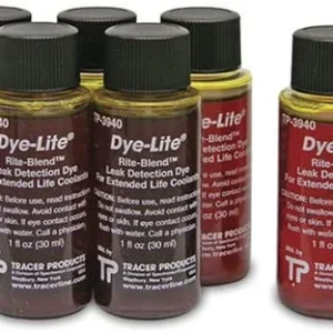 Tracerline 6pcs 1oz Rite-Blend Universal Coolant Dye (TP-3940-0601)