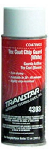 Transtar Autobody 16Oz Tex Coat Chip Guard White Aerosol Rapid Drying (4303)