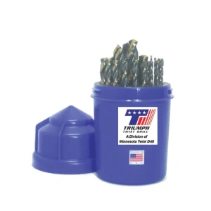 Triumph ThunderBit Cobalt 13-Piece Set Cobalt & HSS Bronze Oxide 1/16"-1/4" by 64ths (099813)