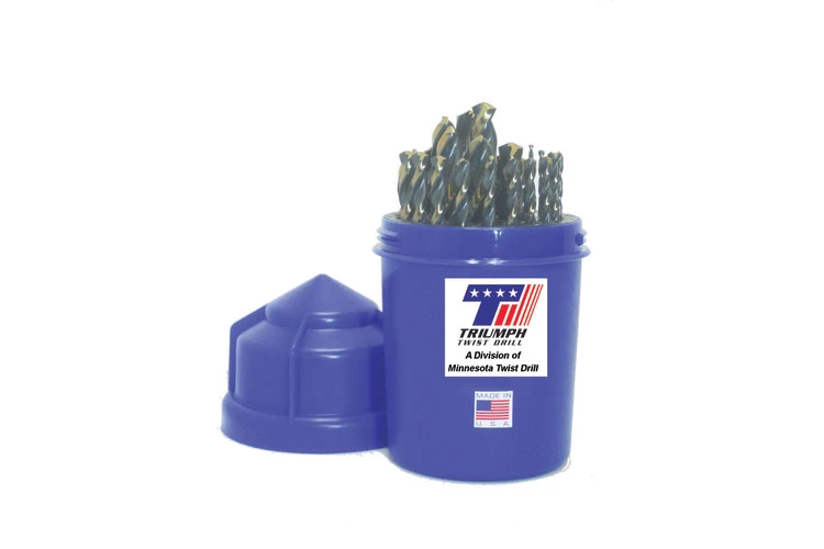 Triumph ThunderBit Cobalt 13-Piece Set Cobalt & HSS Bronze Oxide 1/16"-1/4" by 64ths (099813)