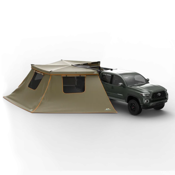 Tuff Stuff 270 Degree Awning Compact Shade Wall Olive, Pack 2 (TS-AWN-SW-270-2)