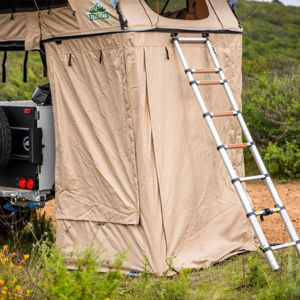 Tuff Stuff 85x54 Inches Roof Top Tent Annex Room, W/ Floor, Delta Overland™ & Trailhead™ (TS-ANX-DLT-TH)