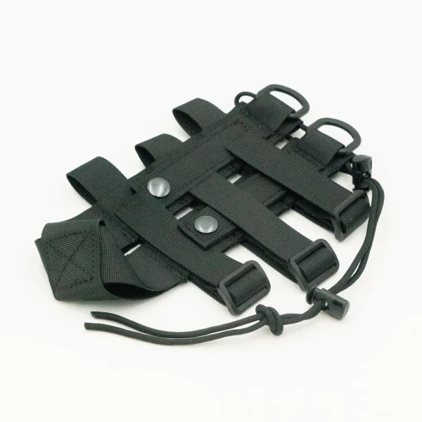 Tuff Stuff Steel Water Bottle Holster with Carrier Nylon Webbing (TS-8-1101)
