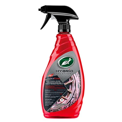 Turtle Wax Hybrid Solutions Hyper Foam Wheel And Tire Cleaner, 23 Oz. (53734)