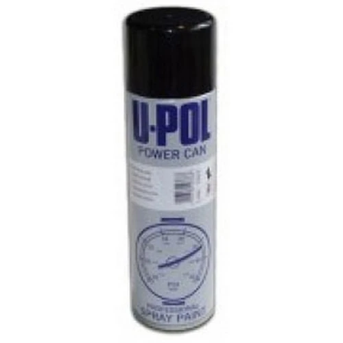 U-POL Products 16Oz Power Can Spray Primer Satin Black Fast Drying (UP0801)