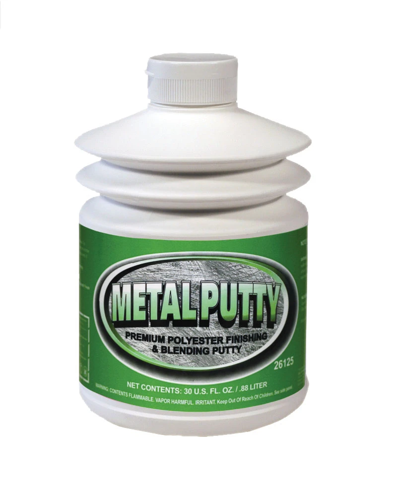 U. S. Chemical & Plastics 26125.3 Metal Putty Polyester, 30 oz.