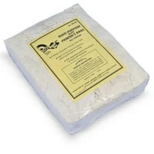US Chemical And Plastics 10Lb Recycled Paint Rags Multi-Purpose White (36185)