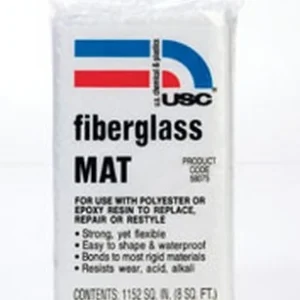 US Chemical And Plastics 3/4" Chopped Strand Fiberglass Mat 8 Sq Ft (58075)