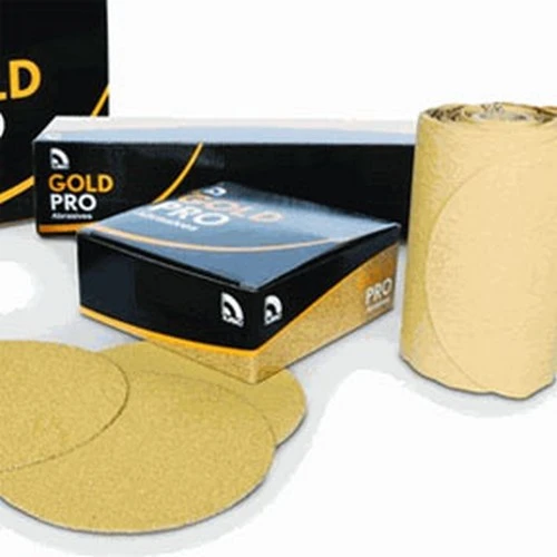 US Chemical And Plastics 6" PSA Sanding Disc 100-Pack Roll 220-Grit (80611)