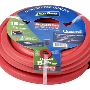 Underhill 5/8" x 15' Proline Rubber Hose (H58-015PRO-R)