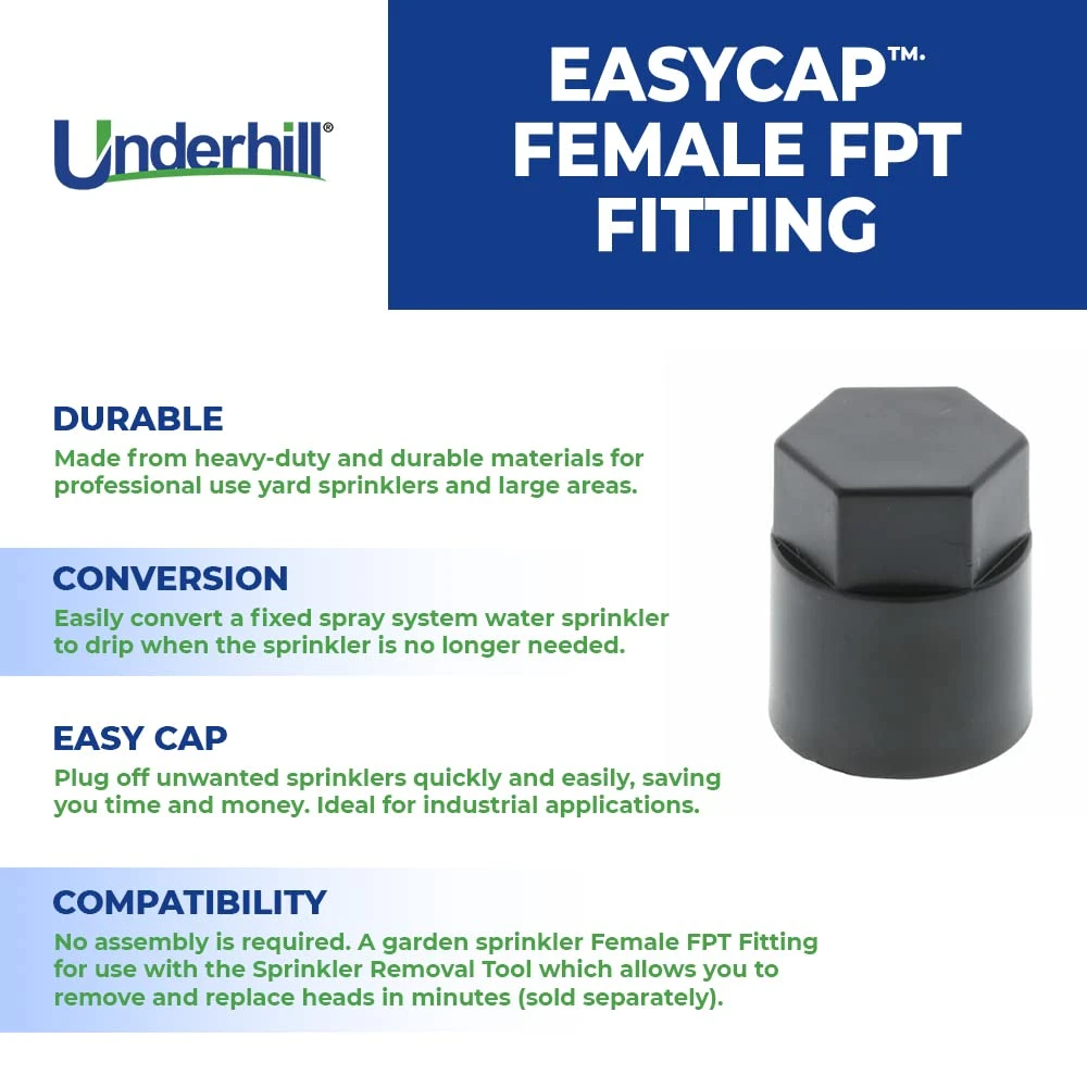 Underhill 24-Pieces EasyOut Cap (A-EO-05EC) — product image 2