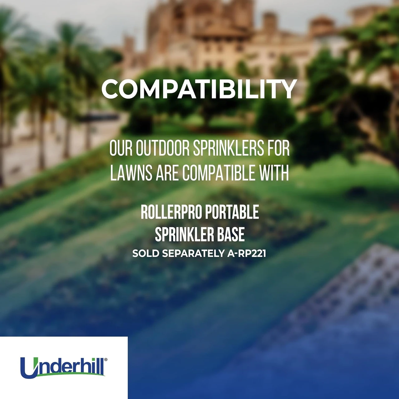 Underhill 1" Part/Full Circle Impact Sprinkler (SI100P) — product image 3