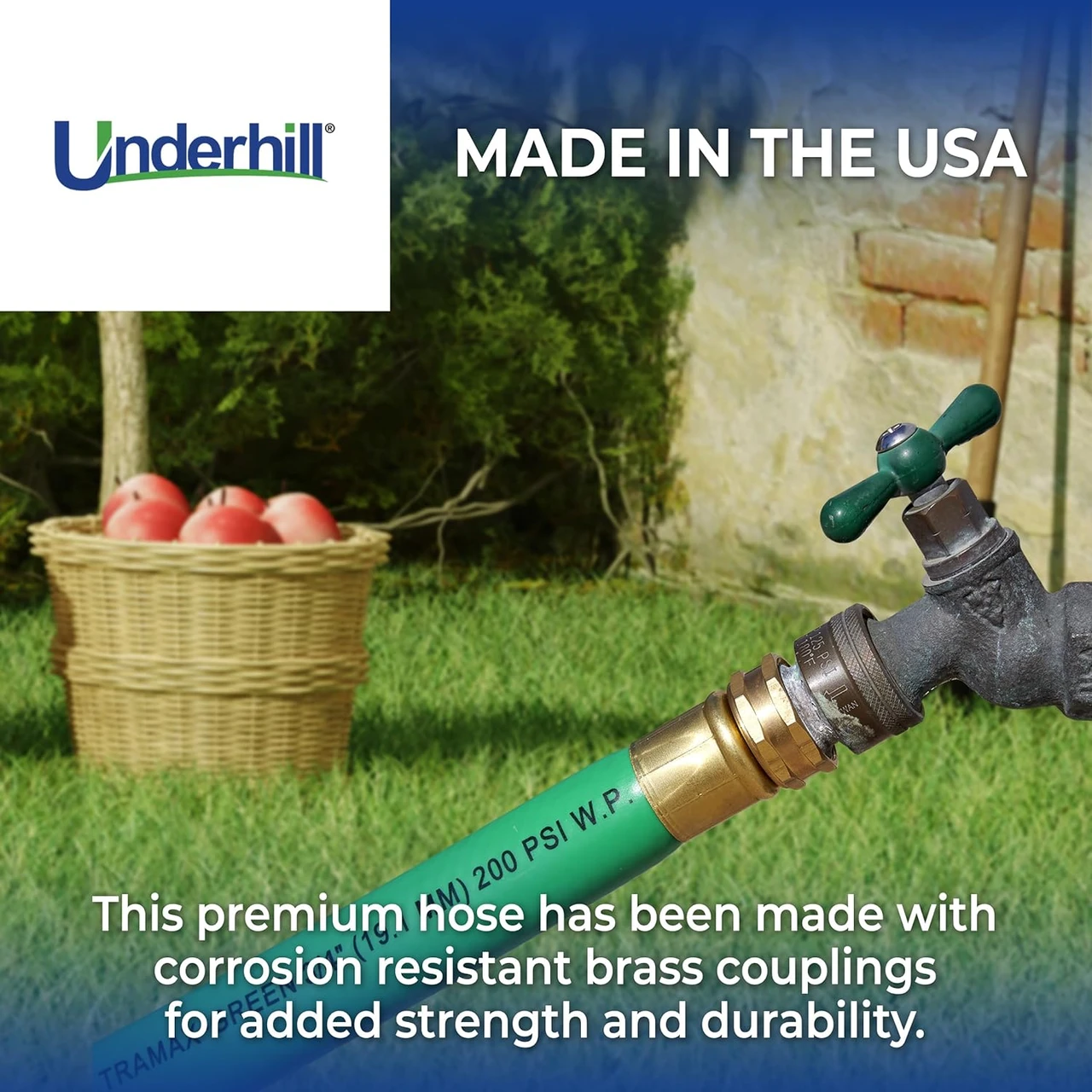 Underhill 1" x 50' Green UltraMax Hose (H10-050G) — product image 4