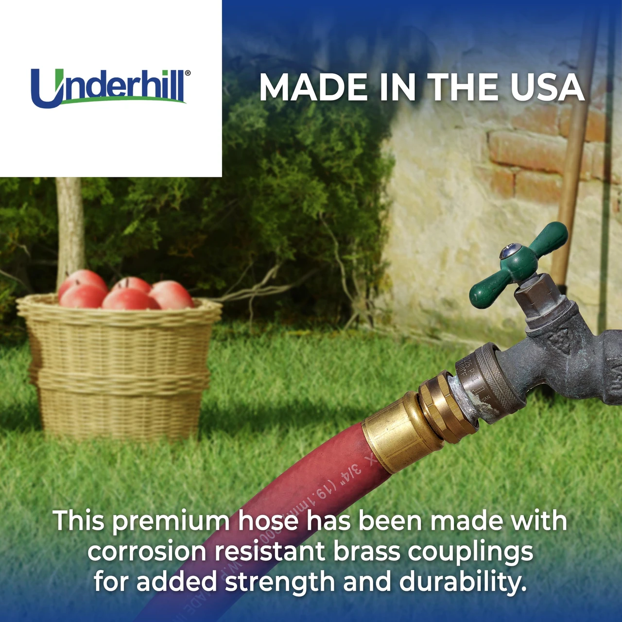 Underhill 3/4" x 50' Red UltraMax Hose (H75-050R) — product image 5