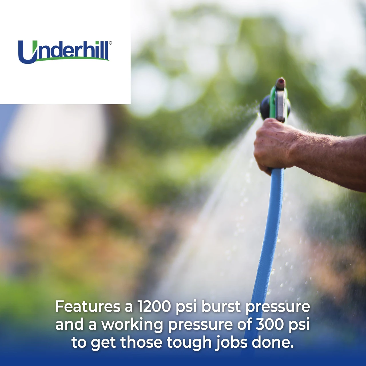 Underhill 3/4" x 75' Blue UltraMax Hose (H75-075B) — product image 4