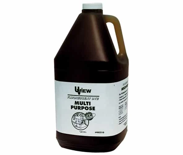 UView Multi-Purpose Dye for Engine Oil and Fuel System Leak Detection, 1 Gallon (483210)