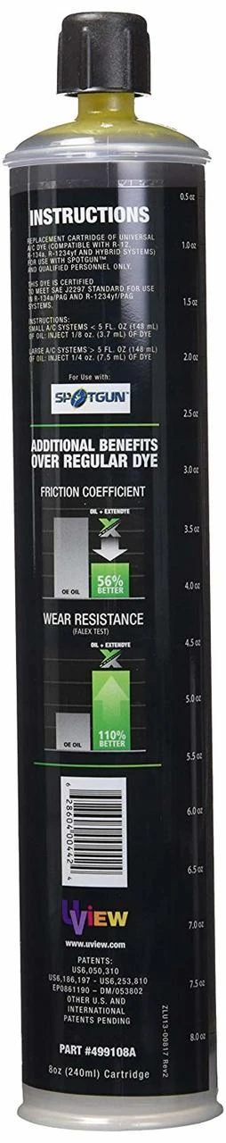 UView Extendye A/C Leak Detection Kit (499108A) — product image 2