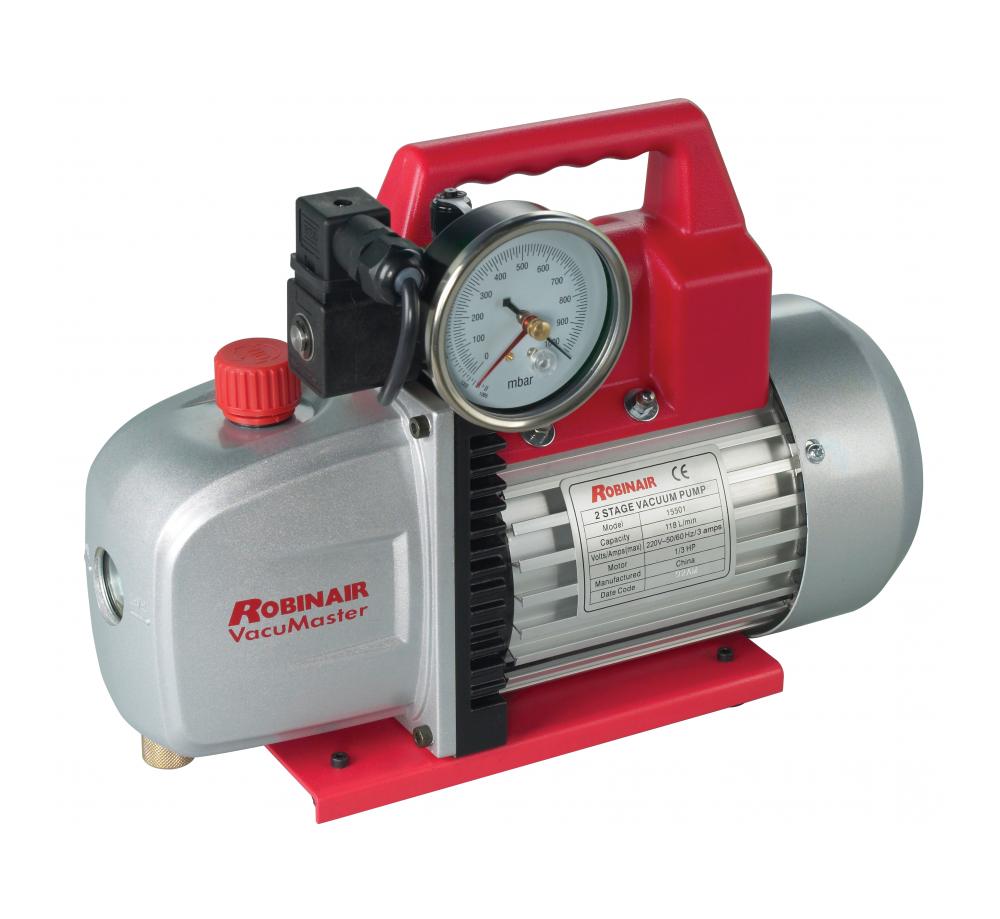 VacuMaster 118 Lpm Vacuum Pump 220V, 50/60Hz