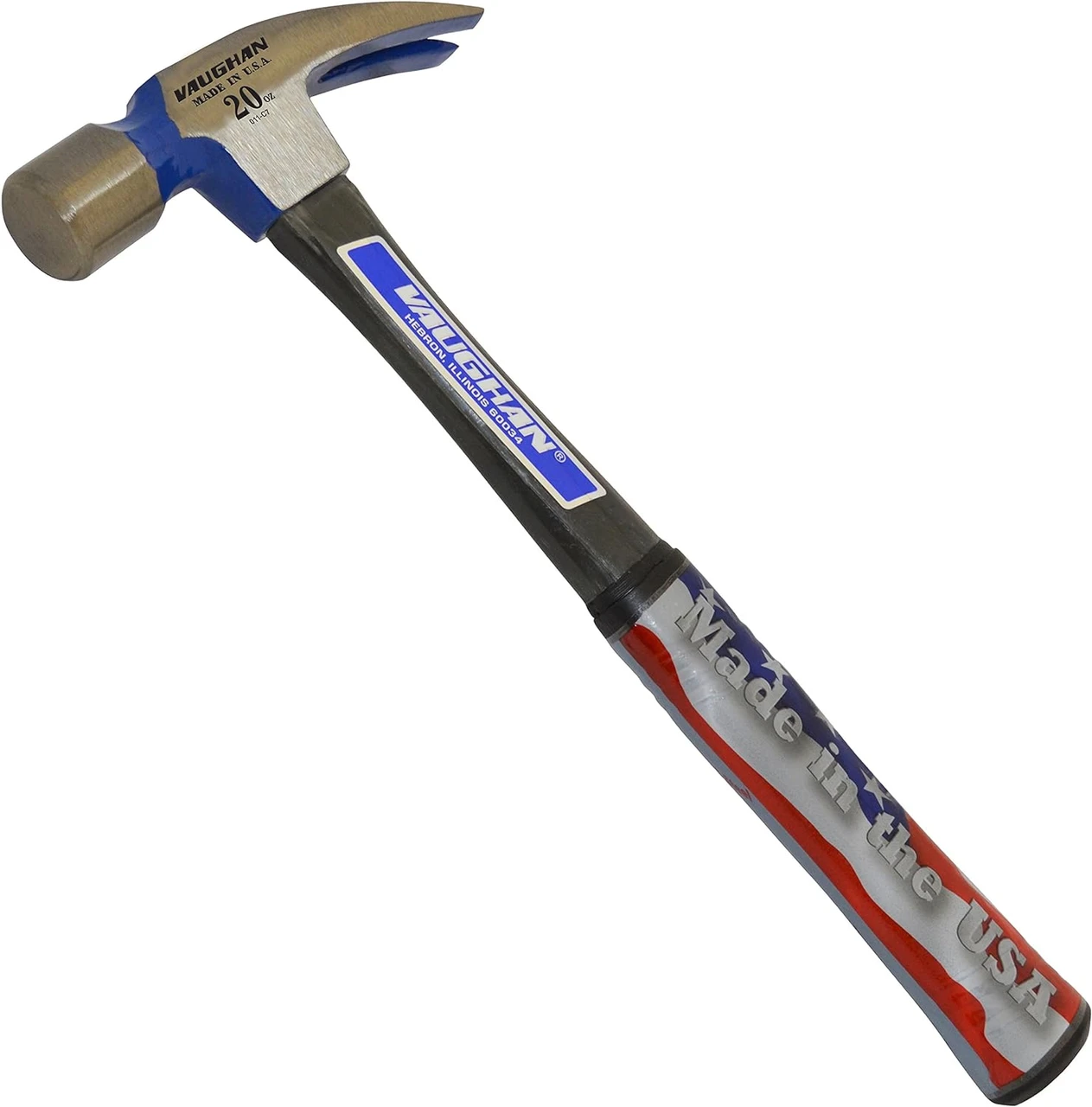 Vaughan 20 oz. Fiberglass Rip Hammer, Smooth Face (10508)