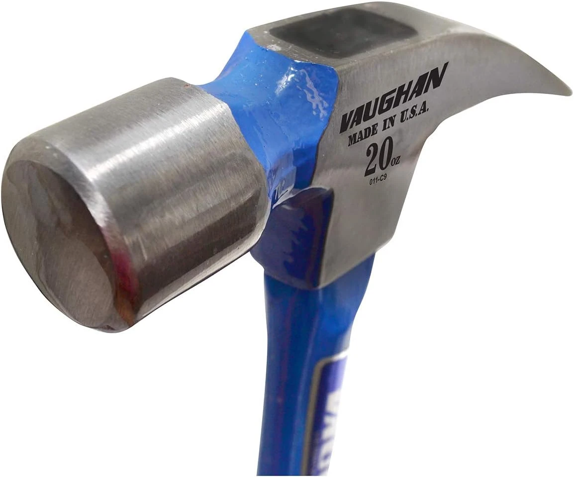 Vaughan 20 oz. Fiberglass Rip Hammer, Smooth Face (10508) — product image 3