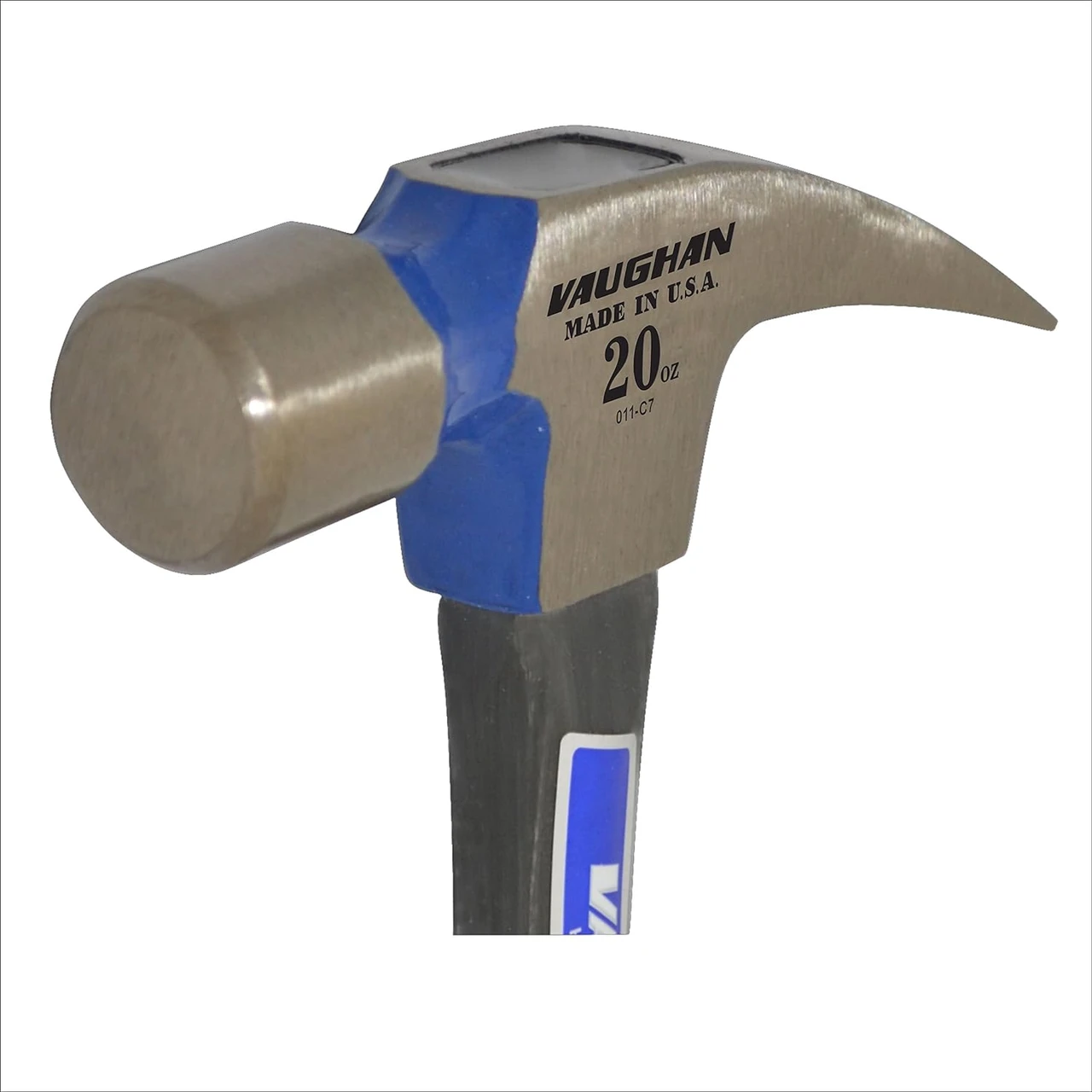 Vaughan 20 oz. Fiberglass Rip Hammer, Smooth Face (10508) — product image 5