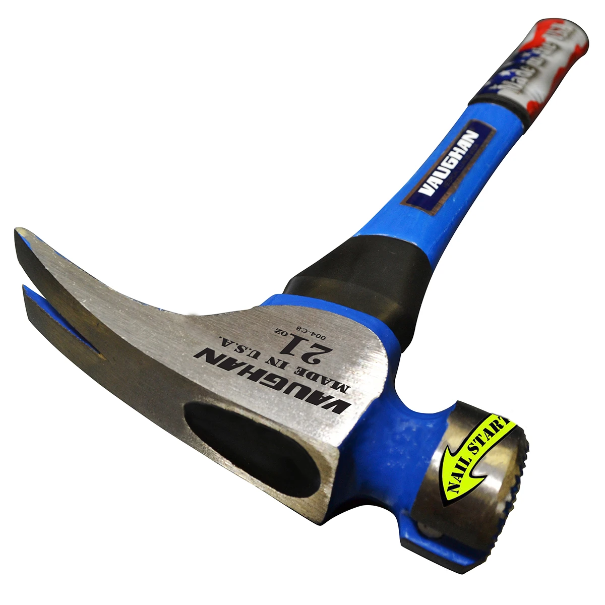 Vaughan 21 oz. Fiberglass California Framing Hammer, Milled Face (11650) — product image 3