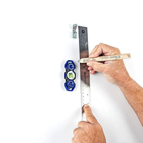 Vaughan Magnetic Stud Finder Leveler, Locates Screws & Nails (50044) — product image 2