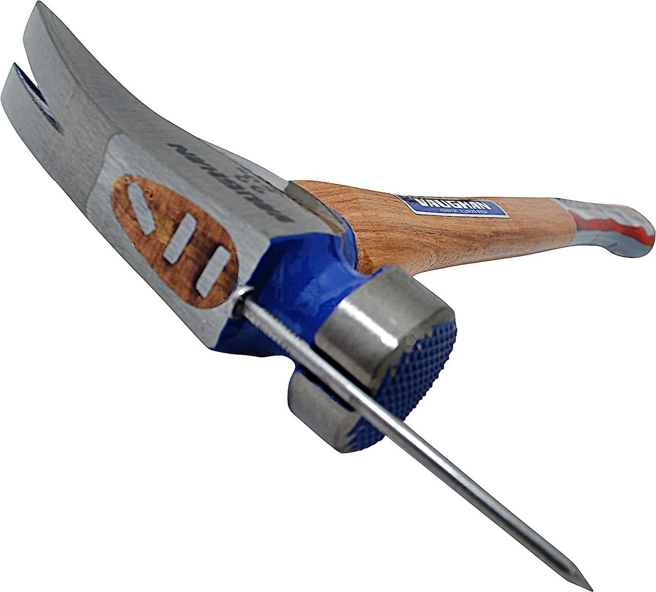 Vaughan CF1HC 23 oz. Milled Face California Framing Hammer, Curved Handle (10304) — product image 5