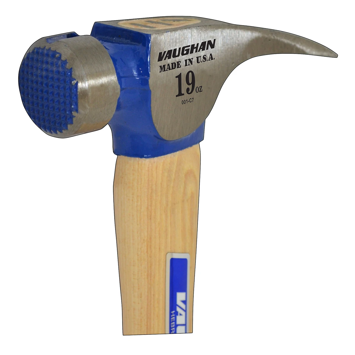 Vaughan CF2-HC 19 oz. Milled Face California Framer, Curved Handle (11604) — product image 2