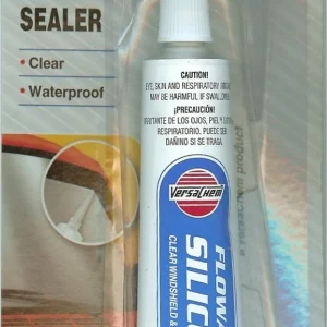 Versachem Flowable Windshield Silicone 1.5 oz Tough Flexible Sealant (75009)