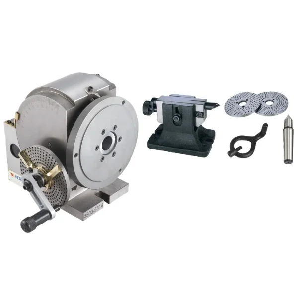 VERTEX 10-1/2" SEMI-UNIVERSAL DIVIDING HEAD SET (3800-5814)
