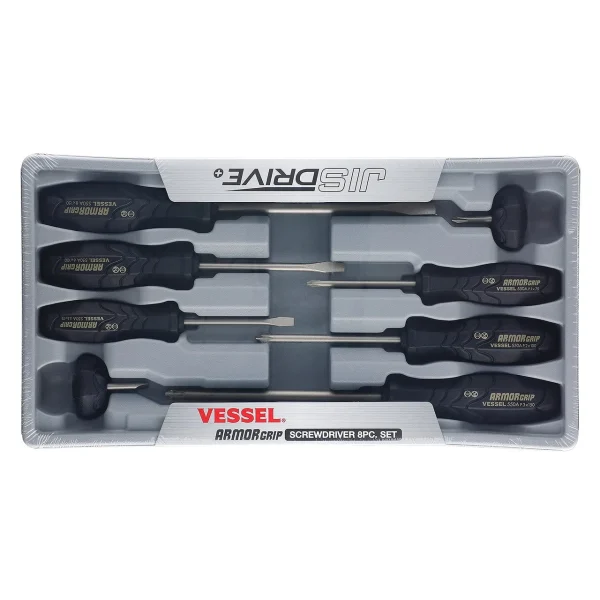 Vessel ARMOR Screwdriver 8 Pc Set (550A8PTU)