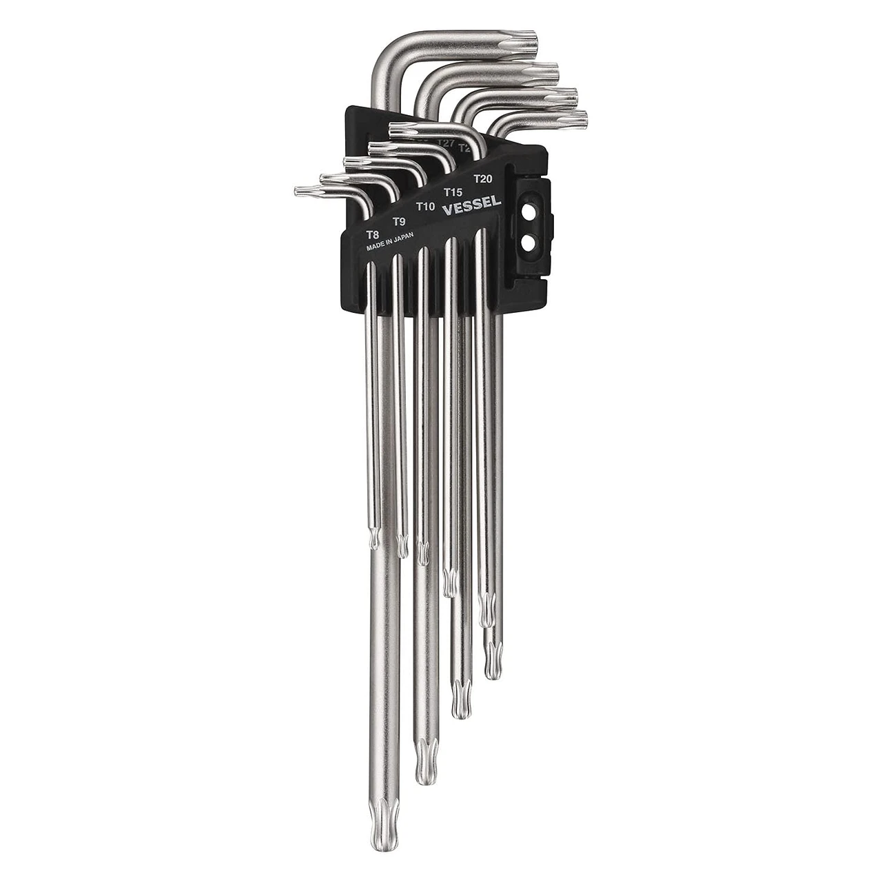 Vessel Ball End TORX L-Key Wrench 9 Pc Set (8509BTXU)