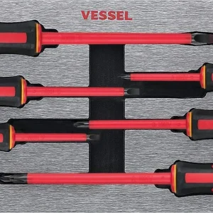 Vessel MEGADORA Insulated Screwdriver 6 Pc Set (9606EVA)