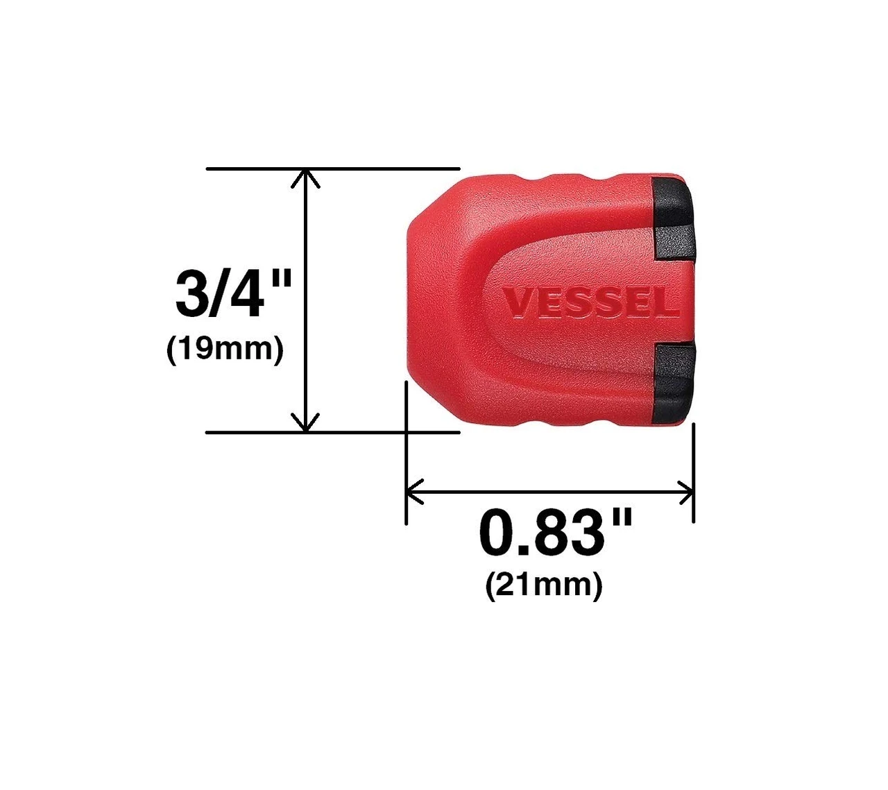 Vessel Mag Enhancer for Screwdrivers or Bits 2 Pc Set (MGEP2) — product image 3