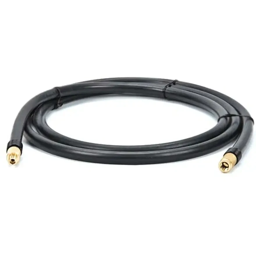 VIAIR 20ft Nylon Extension Hose with 120 PSI Inline Gauge (00024)