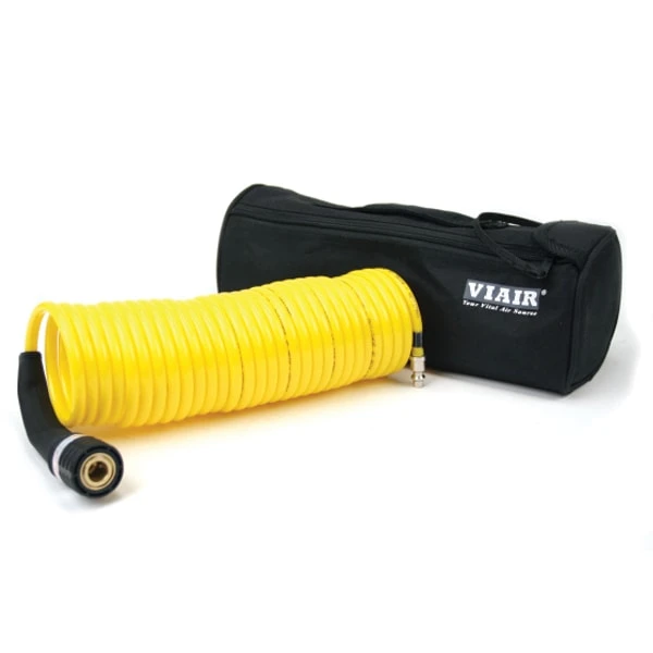 VIAIR 30 Ft Extension Coil Hose Closed-Ended 1/4 Quick Coupler Stud (00030) — product image 2