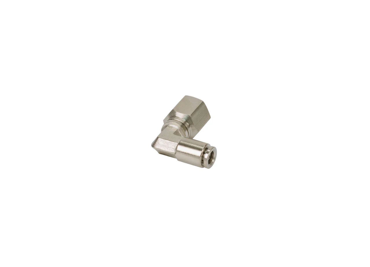 VIAIR 1/4" NPT F to 1/8" Airline 90 Degree Swivel Elbow Fitting 2-Pack (11858)