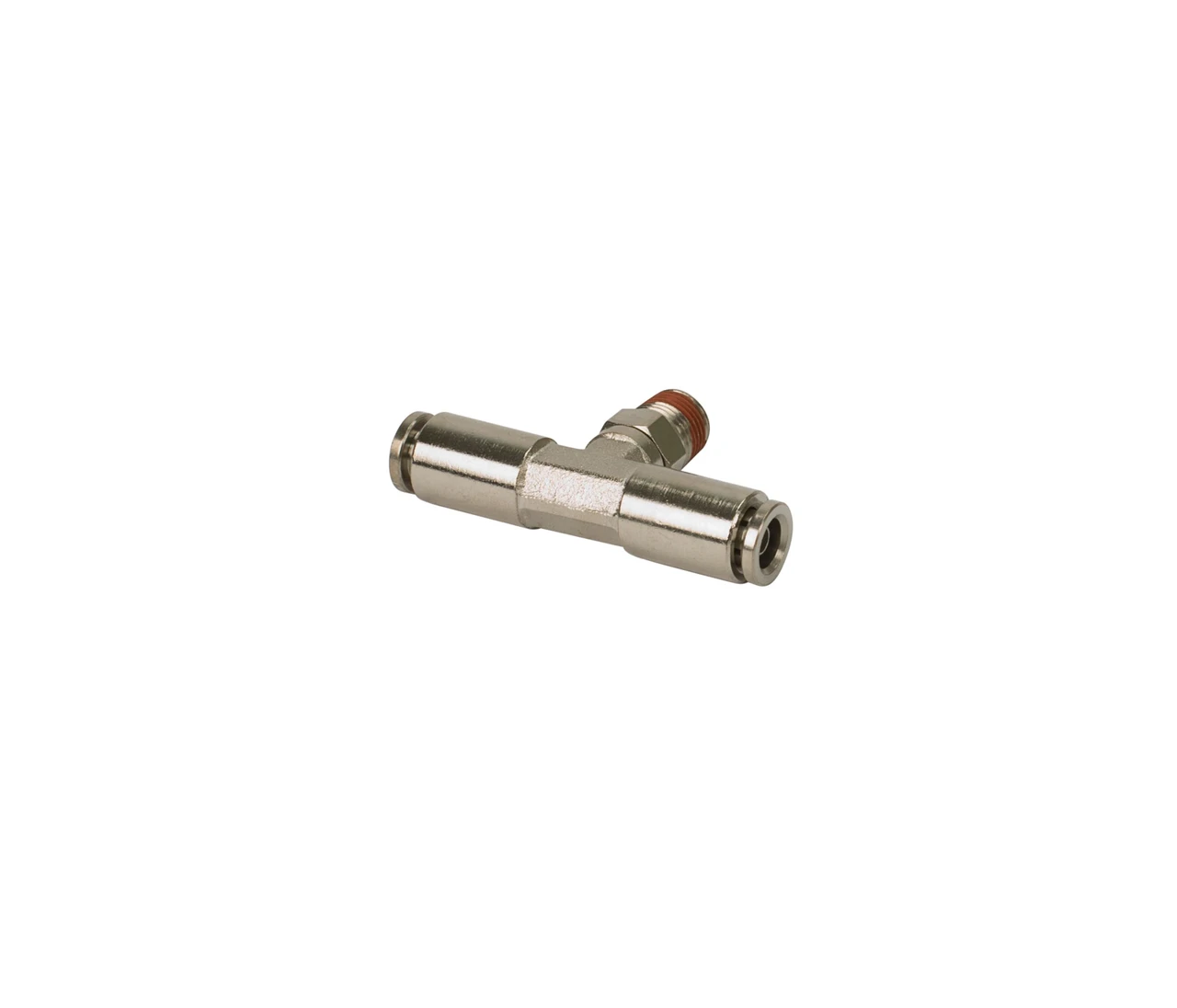 VIAIR 1/4 NPT M to 1/8 Swivel Tee Fitting 2 Pcs DOT Approved (11818)