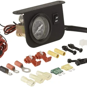 Viair Illuminated Dash Panel Gauge Kit 150 PSI 20 Amp with Accessories (10061)