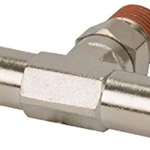 VIAIR Swivel T-Fitting 1/8" NPT to 1/4" Dual Connections 10-Pack (11414-BP)