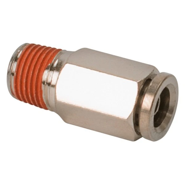VIAIR 1/4" NPT(M) to 1/4" Airline Straight Fitting 10 pcs (11470-BP)