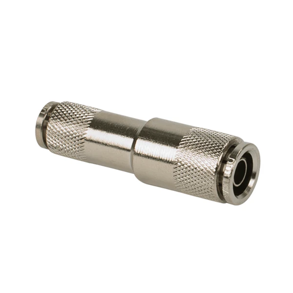 VIAIR 1/8 to 1/4 Inch Straight Union Reducer Fitting 10 Pcs (11806-BP)