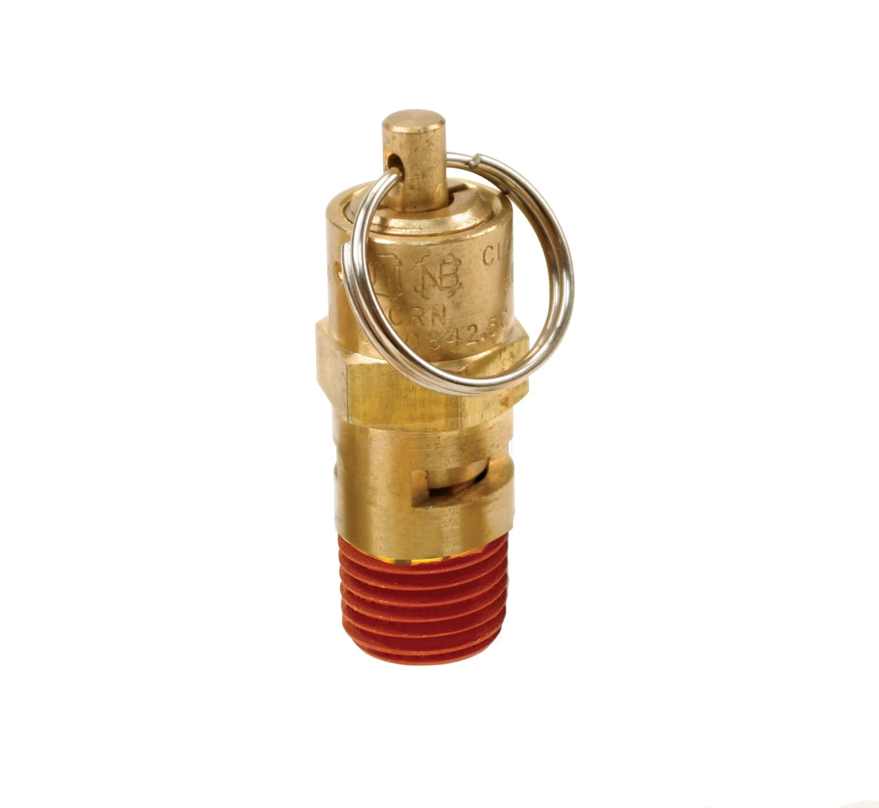 VIAIR 145 PSI Hi-Temp Safety Valve with 1/4 Inch Male NPT Fitting (92145)