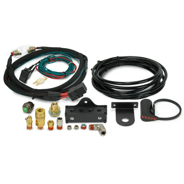 VIAIR 150PSI Dual OBA Hook-Up Kit with Manifold and Relocation Kit (80150)