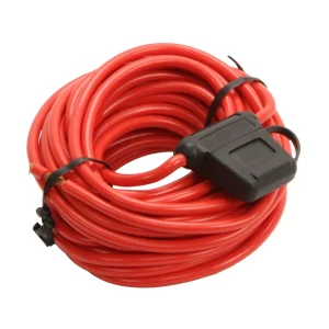 VIAIR 20-Foot Freeze-Resistant 12-Gauge Electrical Wire with 30-40 Amp Fuse (92912)