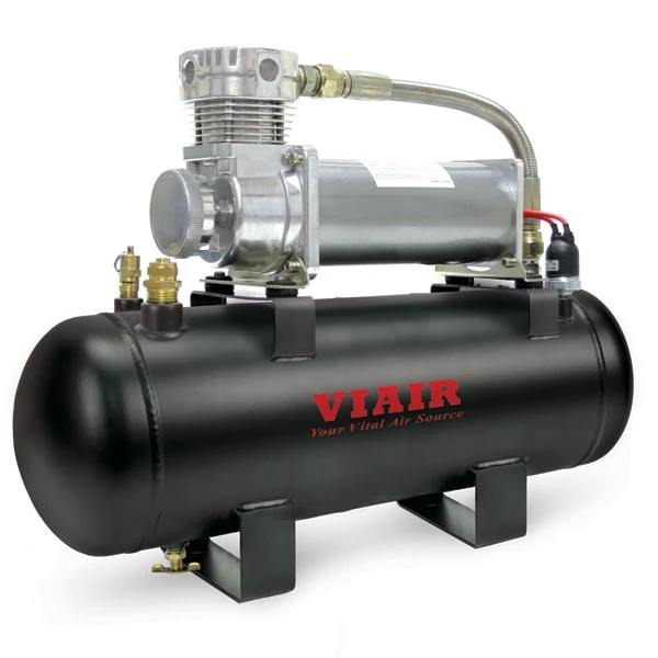 VIAIR High-Flow 200 PSI 2.0 Gallon Tank Air Source Compressor Kit 12V (20008)