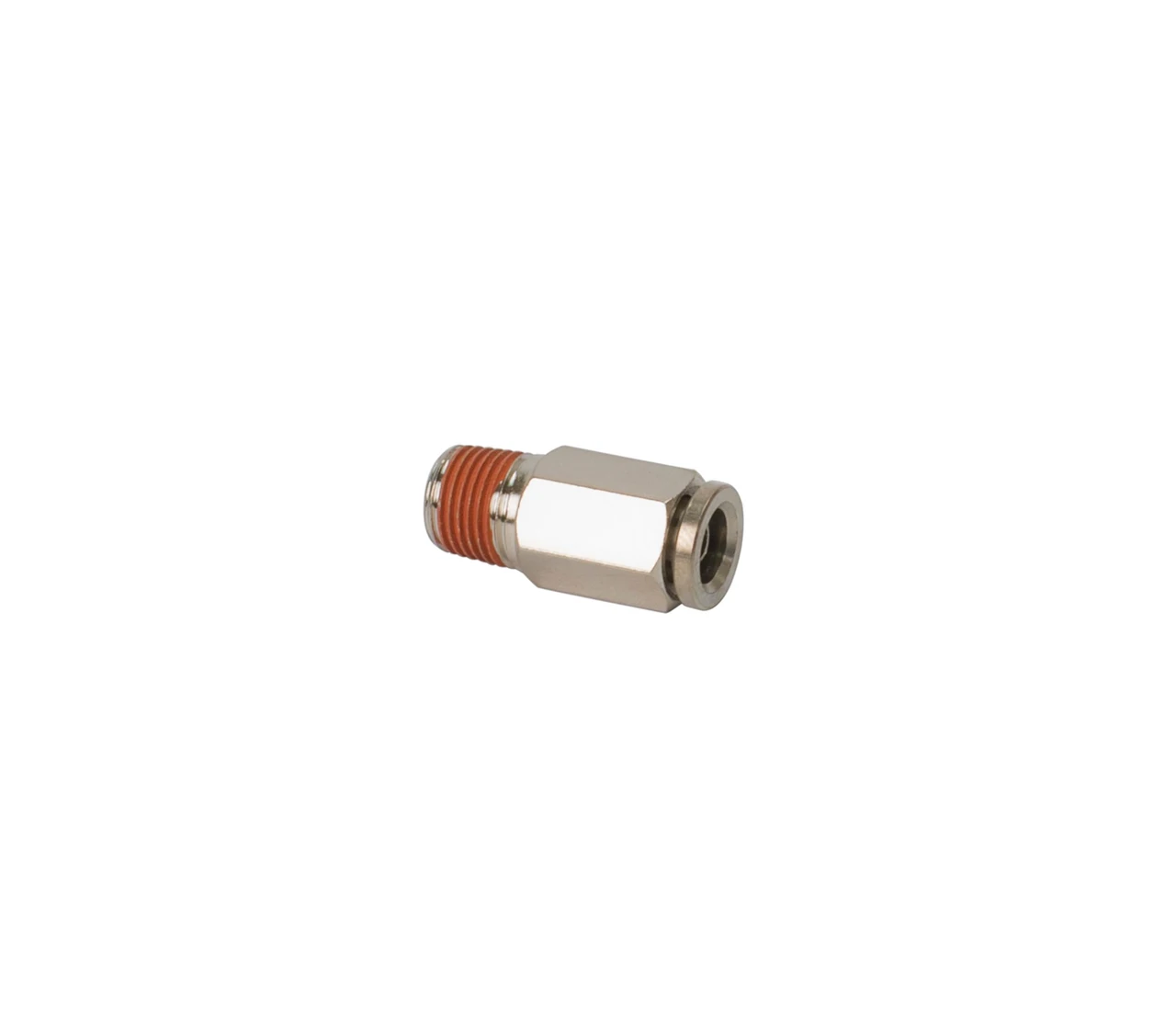 VIAIR 3/8 Inch NPT Male to 3/8 Inch Airline Straight Connector Set 2-Pack (13870)