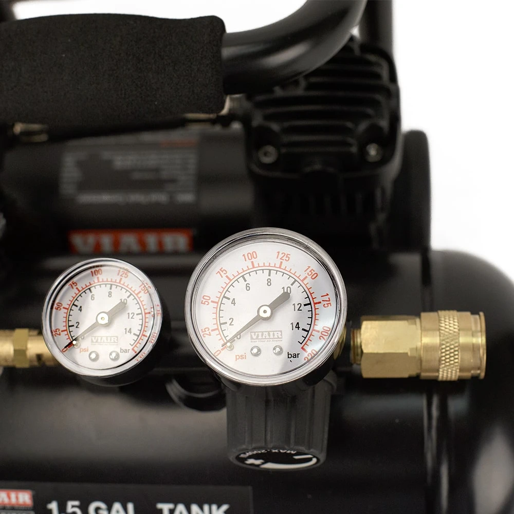 VIAIR 380C Plug-N-Play Compressor 12V 200 PSI with Alligator Clamps (38034) — product image 4